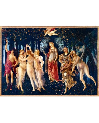 Puzzle 1000 piese - Sandro Botticelli: La Primavera (Spring), 1482 (Art-by-Bluebird-60057)