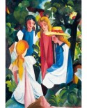 Puzzle 1000 piese - August Macke: Four Girls, 1913 (Art-by-Bluebird-60082)