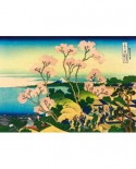 Puzzle 1000 piese - Katsushika Hokusai: Shinagawa on the Tokaido, 1832 (Art-by-Bluebird-60093)