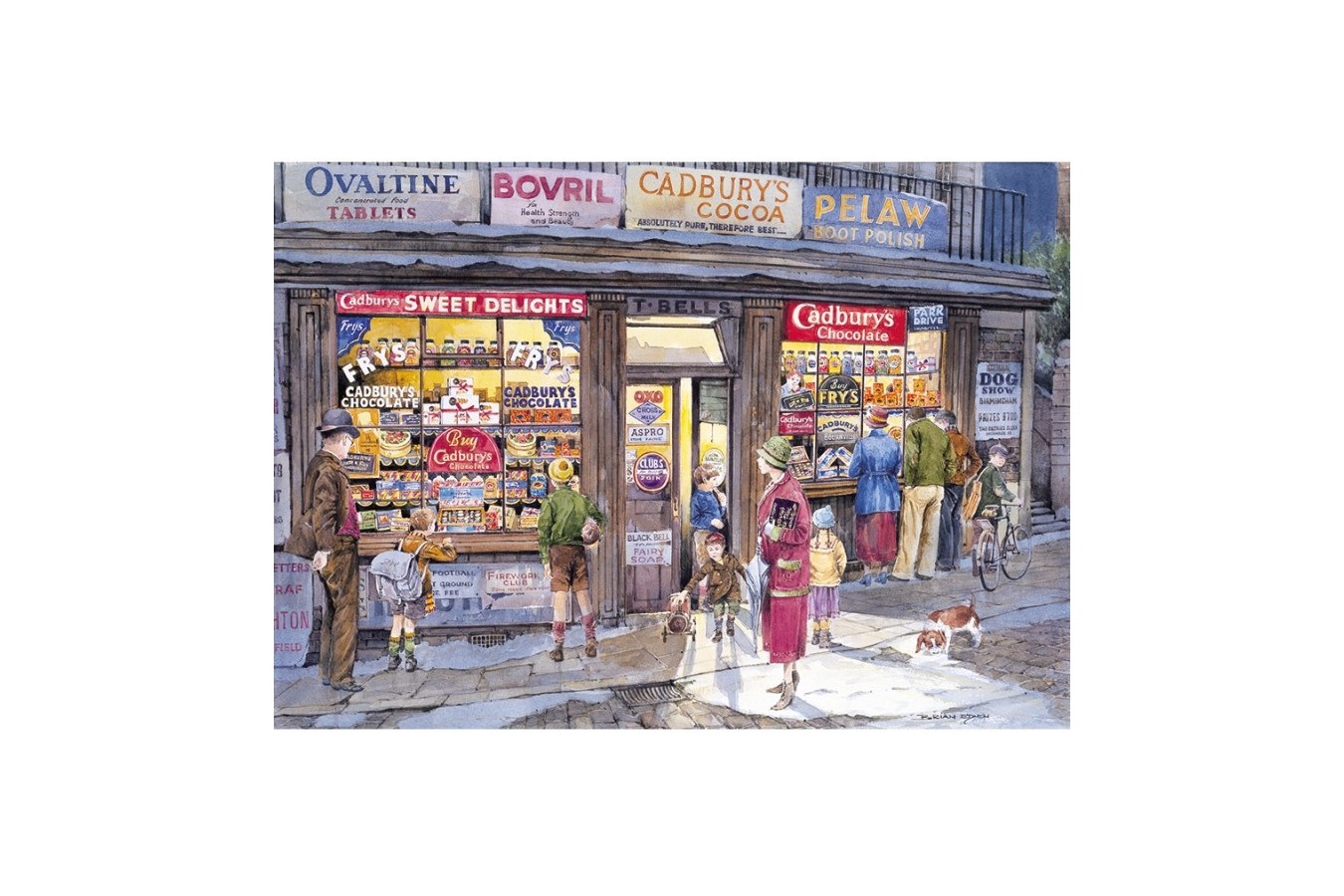 Puzzle Gibsons - The Corner Store, 500 piese (928)