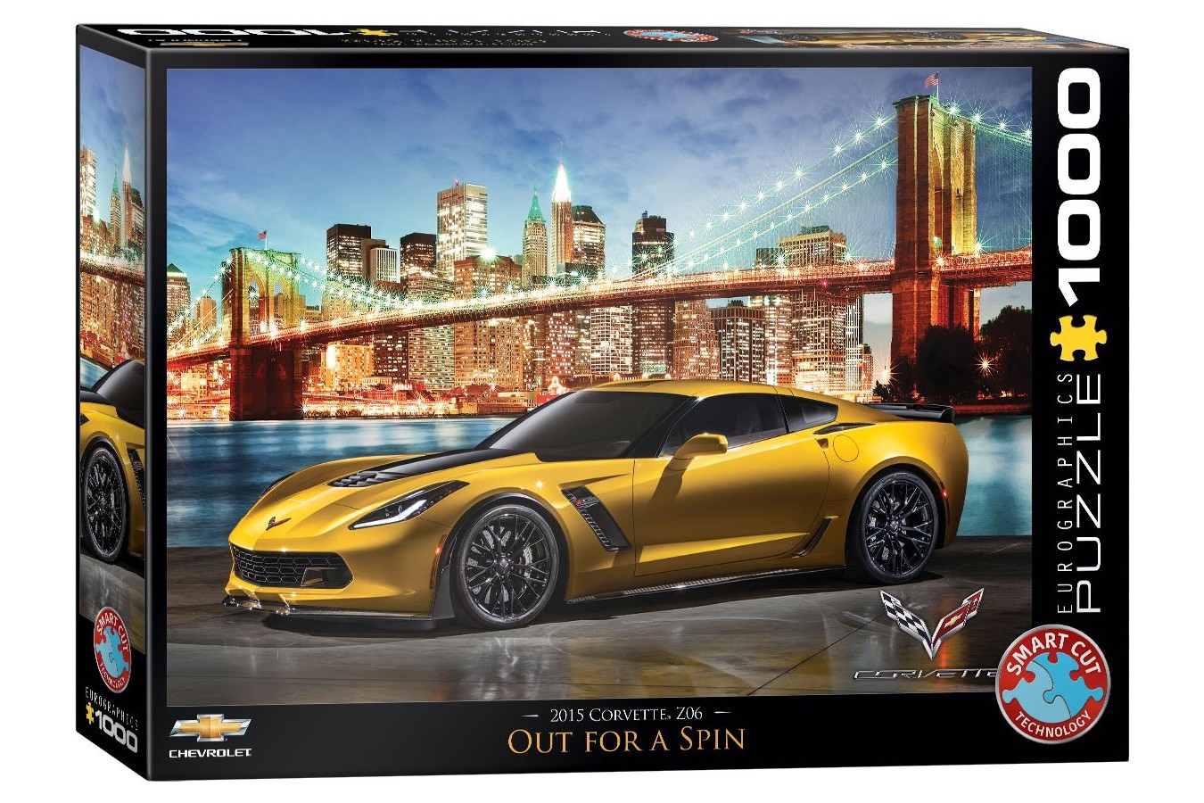 Puzzle Eurographics - 2015 Chevrolet Corvette Z06, 1000 piese (6000-0735)