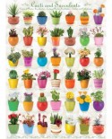 Puzzle Eurographics - Cactus & Succulents, 1000 piese (6000-0654)