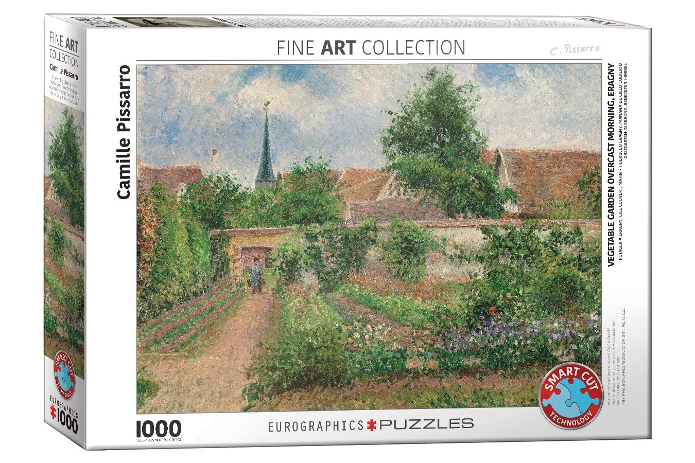 Puzzle Eurographics - Camille Pissarro: Camille Pissarro, 1000 piese (6000-0825)