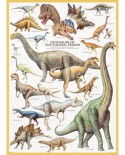 Puzzle Eurographics - Dinosaurs of the Jurassic, 1000 piese (6000-0099)