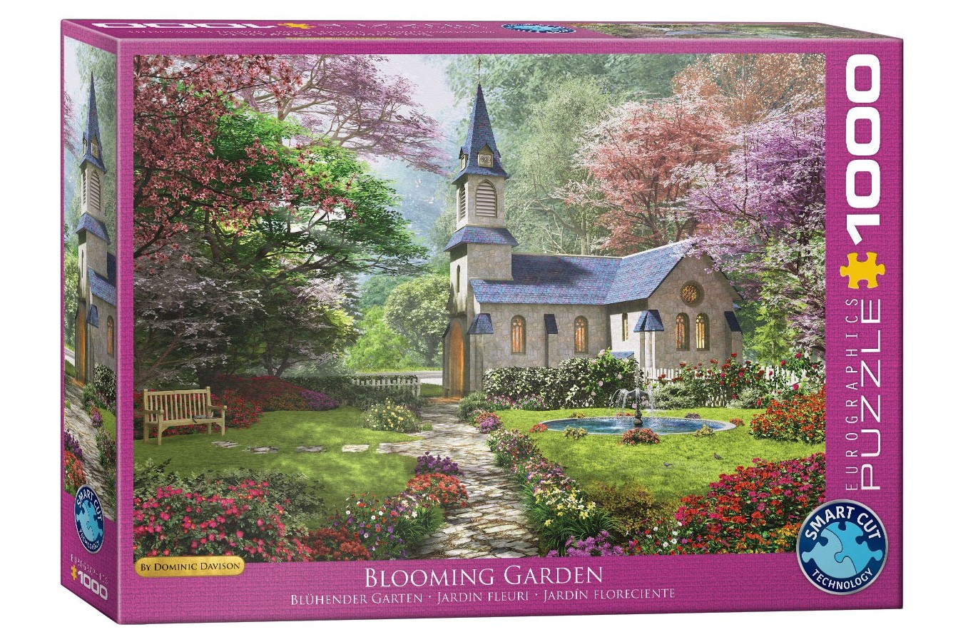 Puzzle Eurographics - Dominic Davison: Blooming Garden, 1000 piese (6000-0964)