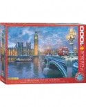 Puzzle Eurographics - Dominic Davison: Christmas Eve in London, 1000 piese (6000-0916)