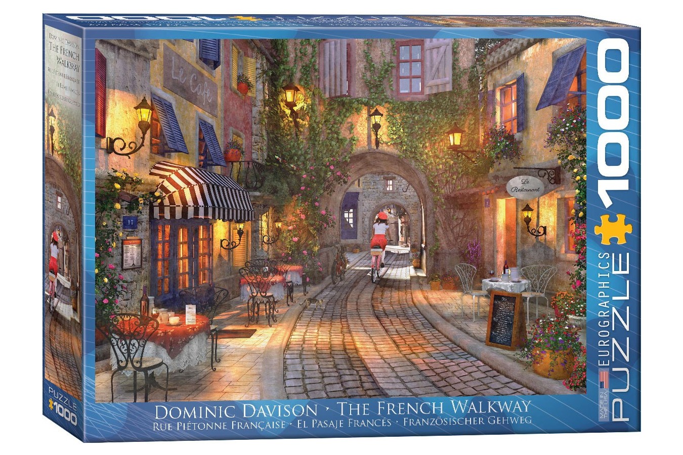 Puzzle Eurographics - Dominic Davison: The French Walkway, 1000 piese (6000-0961)