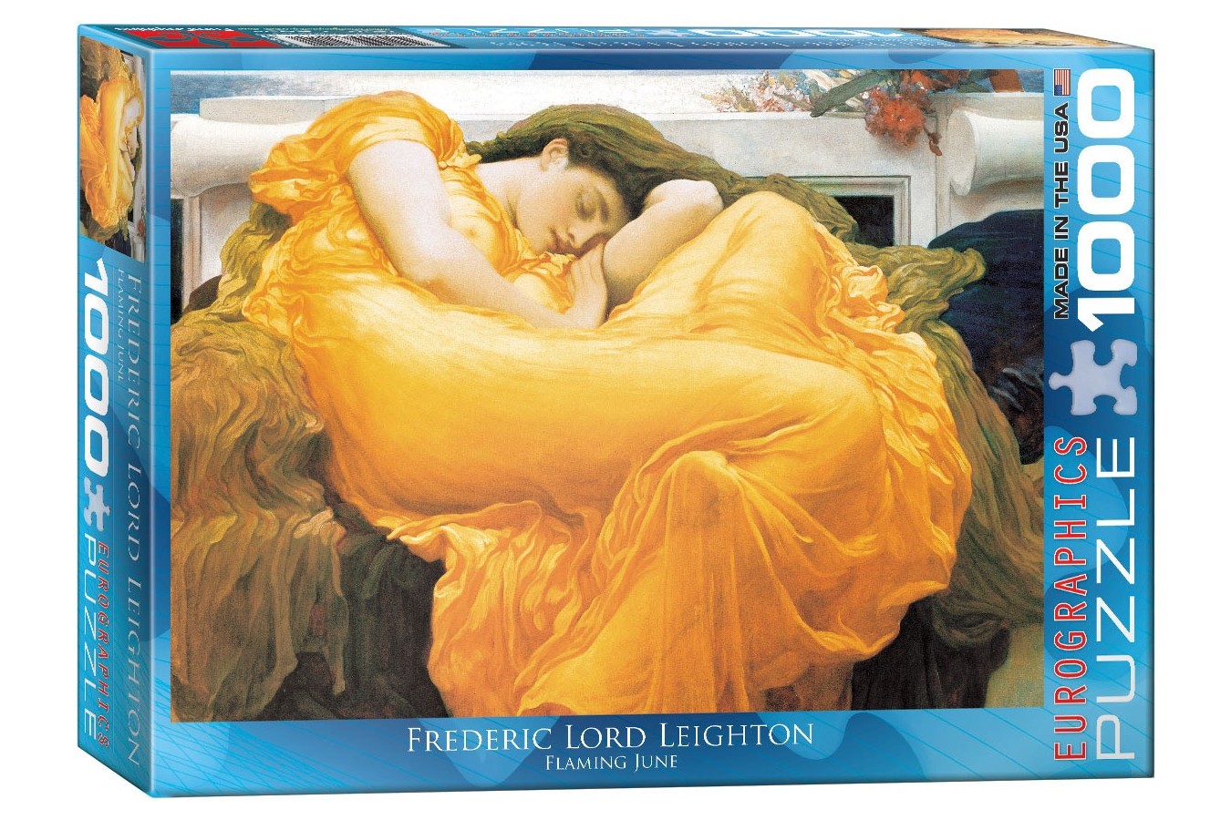 Puzzle Eurographics - Frederic Leighton: Frederick Lord Leighton : Flaming June, 1000 piese (6000-3214)