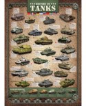 Puzzle Eurographics - Geschichte der Panzer, 1000 piese (6000-0381)