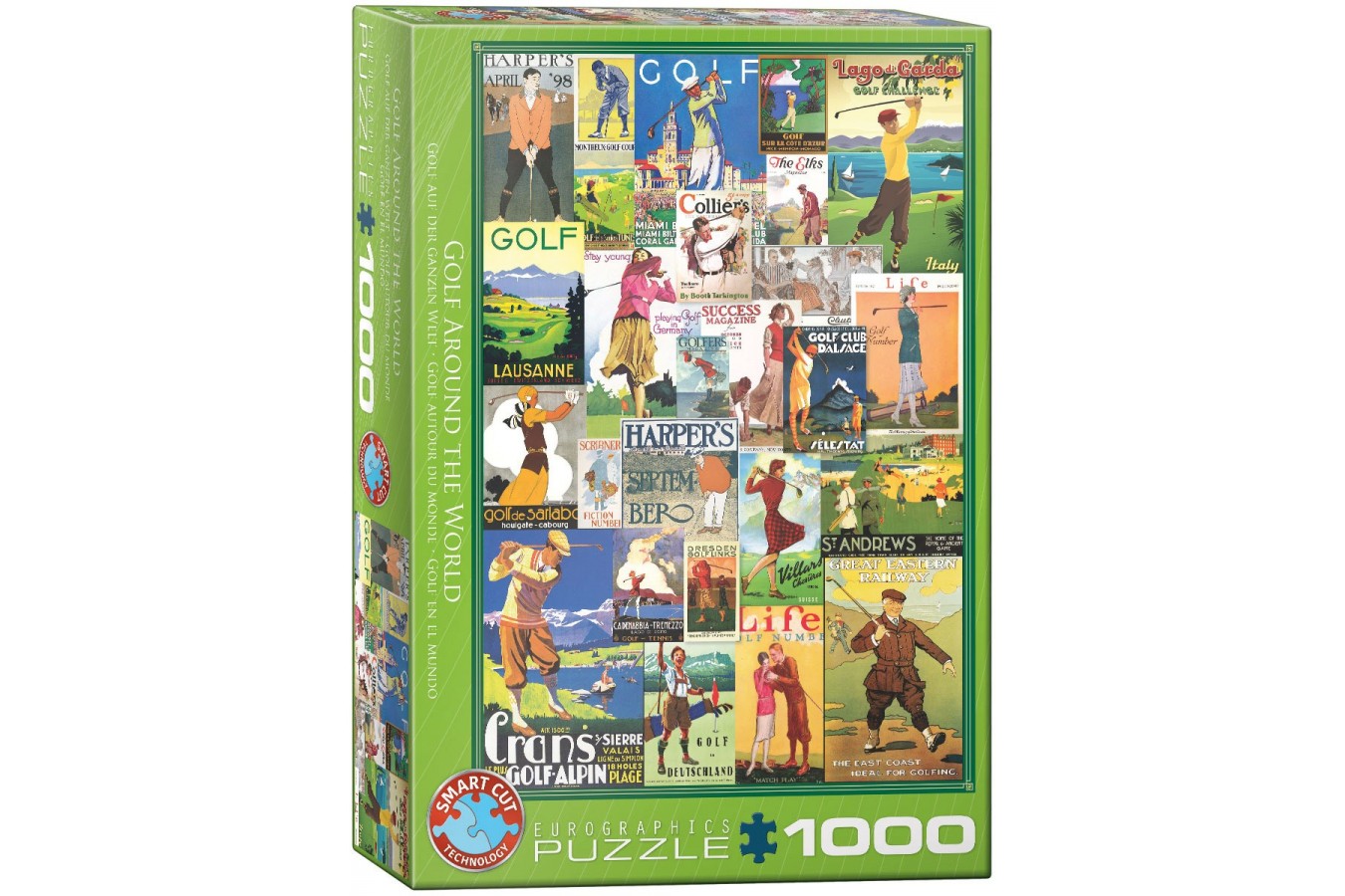 Puzzle Eurographics - Golf Around the World, 1000 piese (6000-0933)