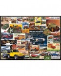 Puzzle Eurographics - Jeep Vintage Posters, 1000 piese (6000-0758)