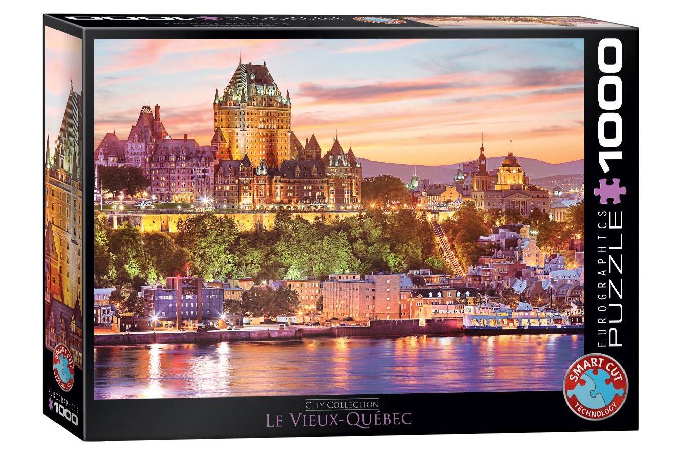 Puzzle Eurographics - Le Vieux-Quebec, 1000 piese (6000-0763)