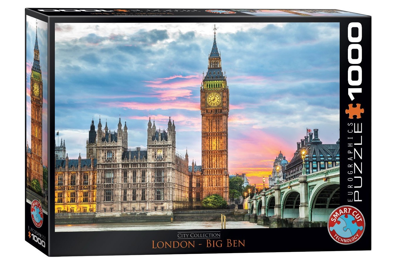Puzzle Eurographics - London - Big Ben, 1000 piese (6000-0764)