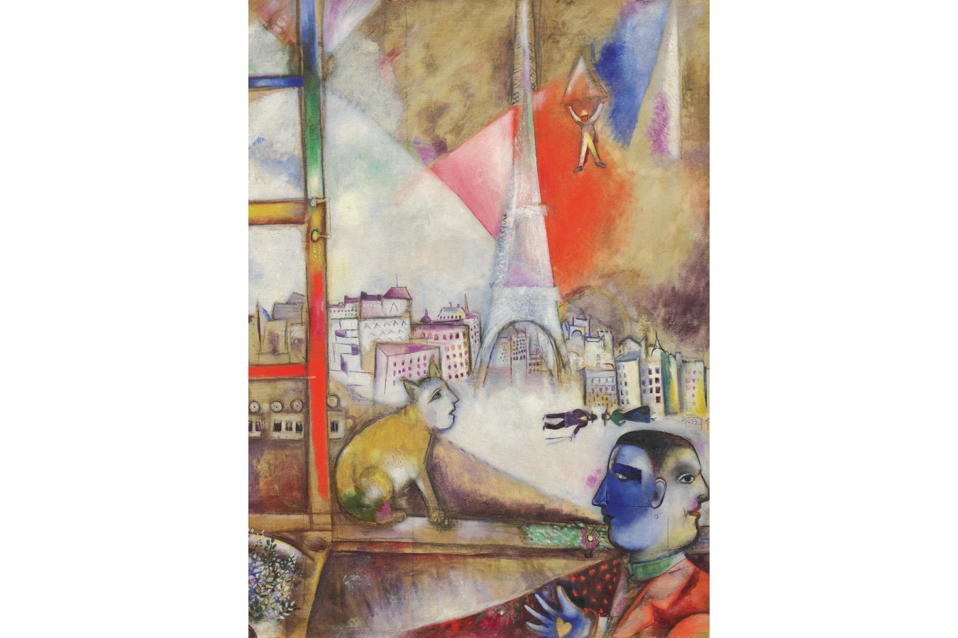 Puzzle Eurographics - Marc Chagall: Paris Through the Window (Detail), 1000 piese (6000-0853)