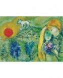 Puzzle Eurographics - Marc Chagall: The Lovers of Vence, 1000 piese (6000-0848)