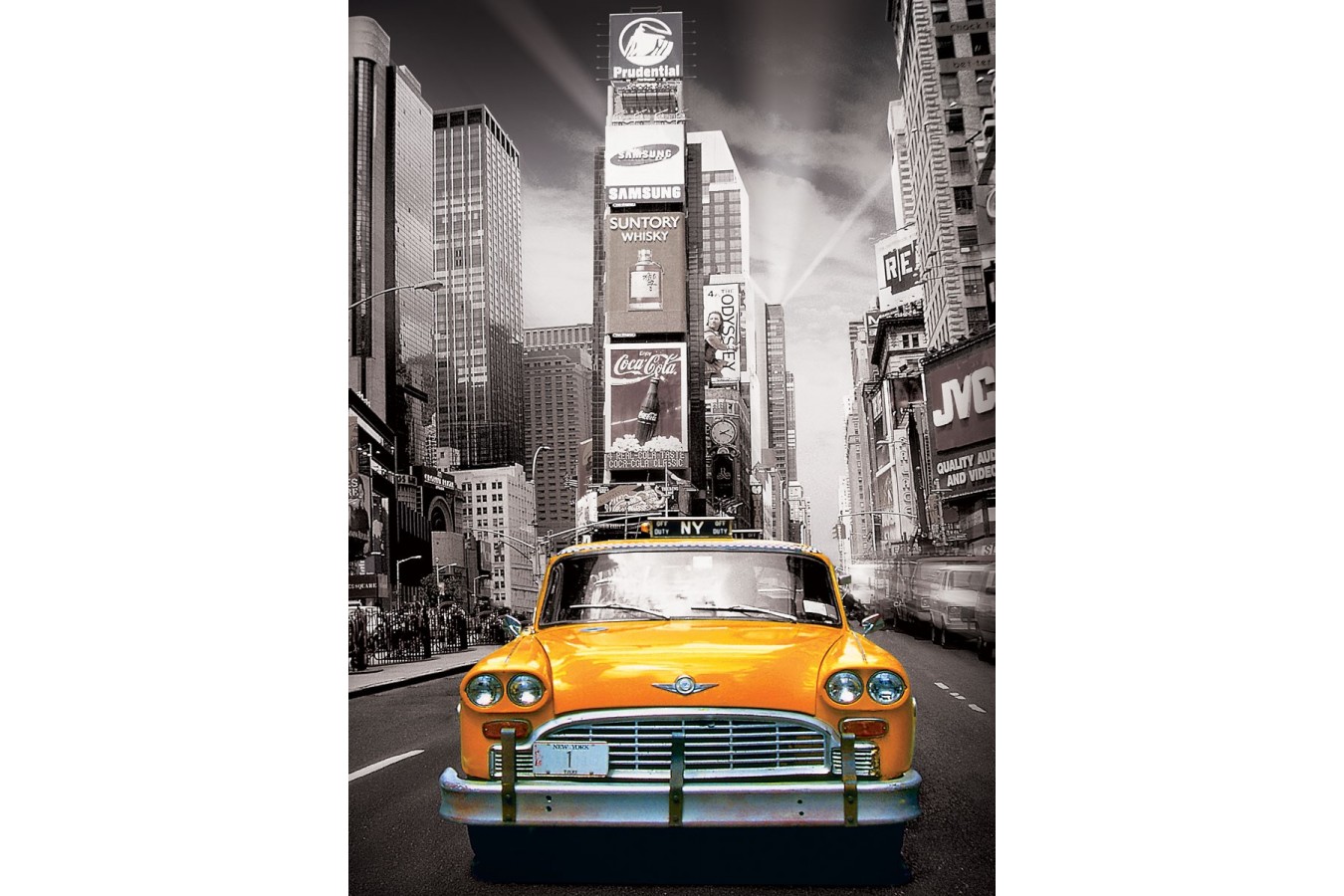 Puzzle Eurographics - New York Yellow Cab, 1000 piese (6000-0657)