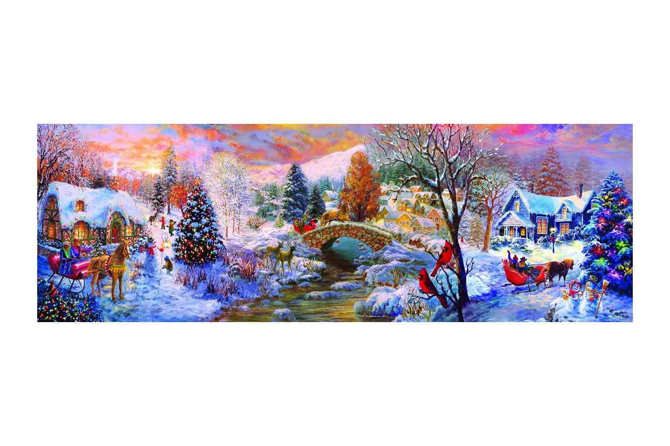 Puzzle Eurographics - Nicky Boehme: To Grandma's House We Go, 1000 piese (6010-5331)