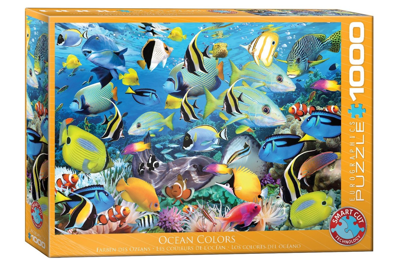 Puzzle Eurographics - Ocean Colors by Howard Robinson, 1000 piese (6000-0625)