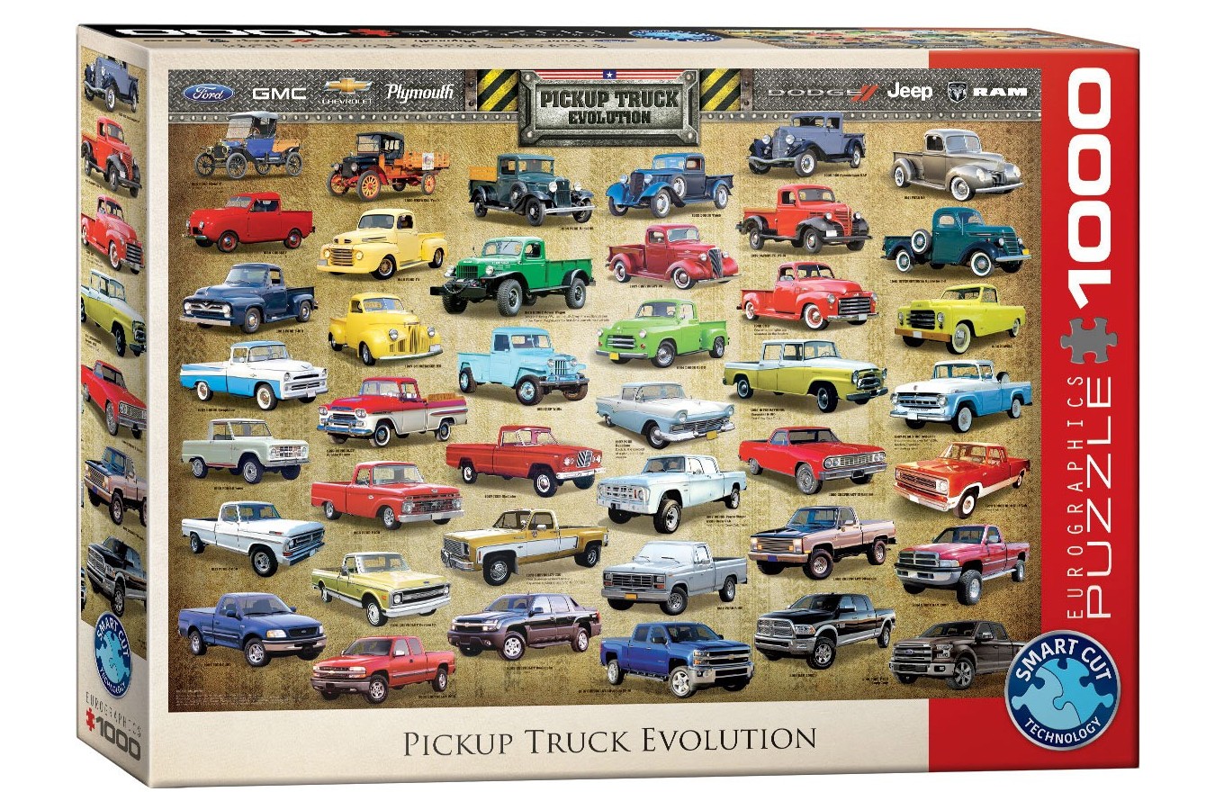 Puzzle Eurographics - Pick Up Evolution, 1000 piese (6000-0681)