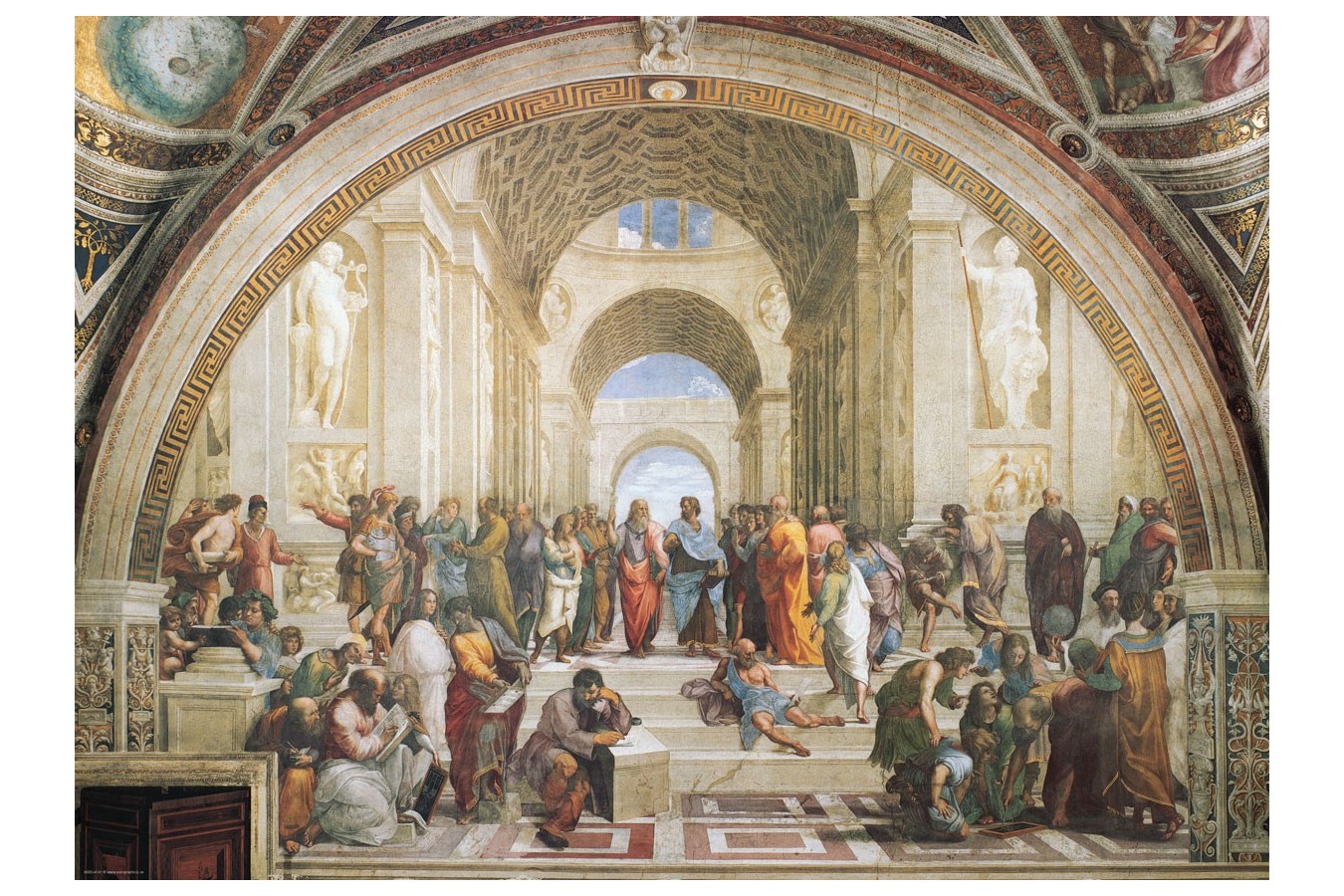 Puzzle Eurographics - Raphael: Die Schule von Athen, 1000 piese (6000-4141)