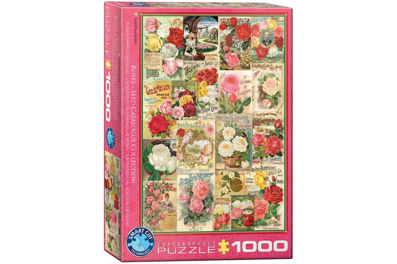 Puzzle Eurographics - Roses Seed Catalogue, 1000 piese (6000-0810)