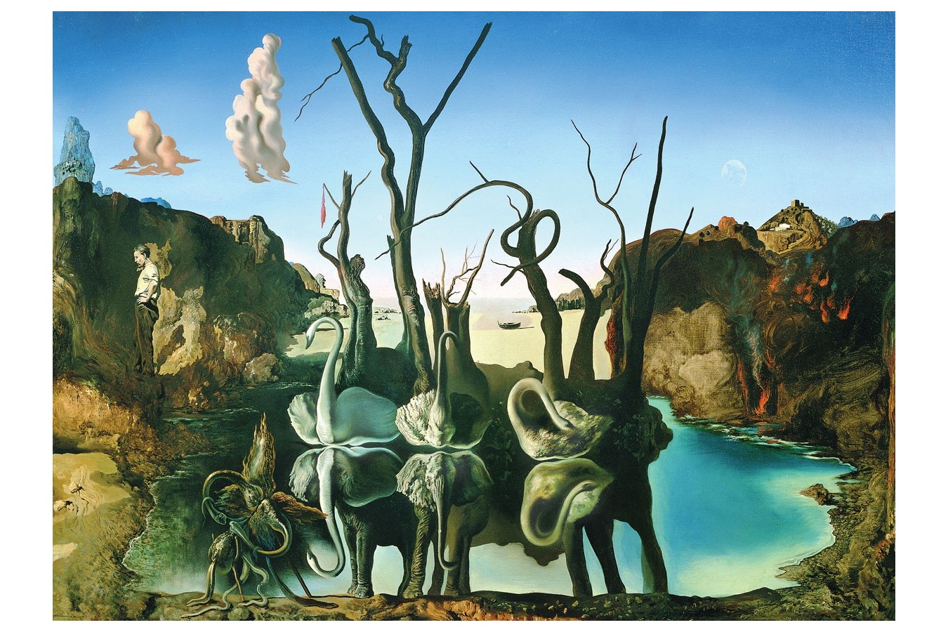 Puzzle Eurographics - Salvador Dali: Swans Reflecting Elephants, 1000 piese (6000-0846)