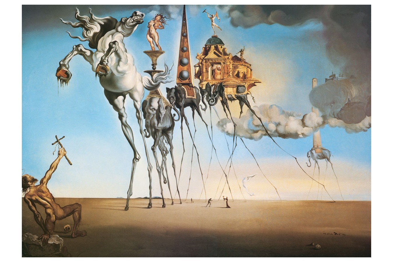 Puzzle Eurographics - Salvador Dali: The Temptation of St. Anthony, 1000 piese (6000-0847)