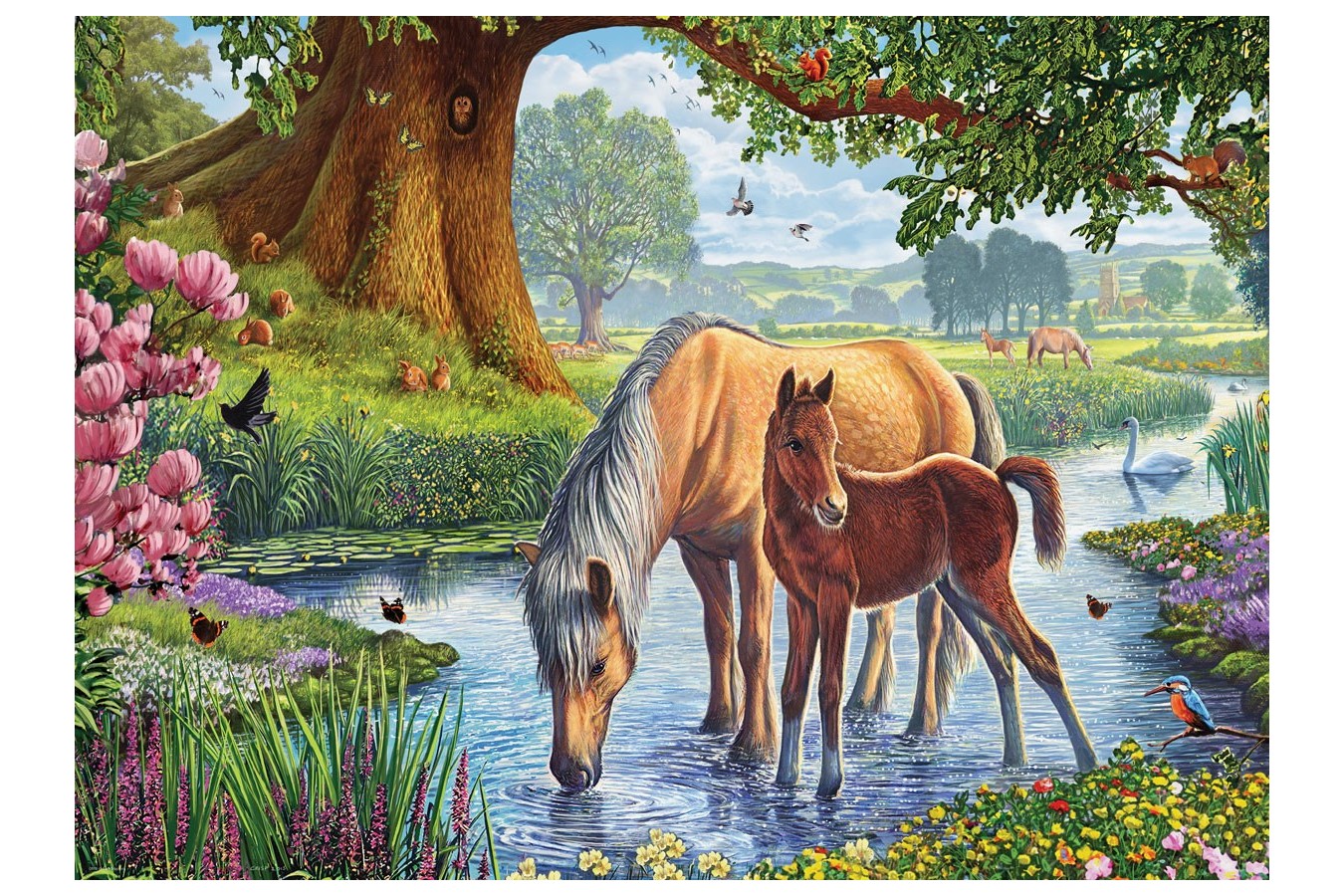 Puzzle Eurographics - Steve Crisp: The Fell Ponies, 1000 piese (6000-0976)