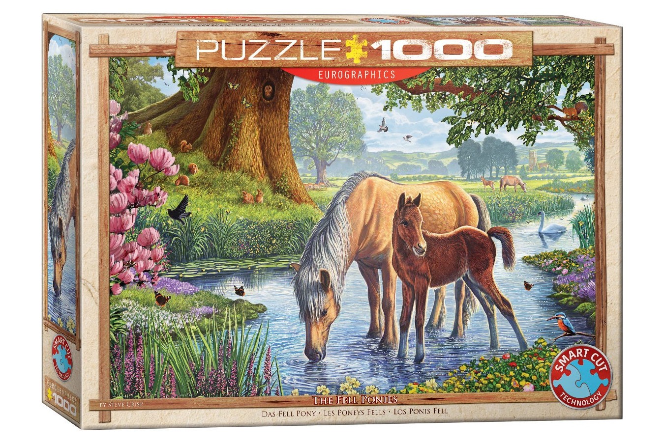 Puzzle Eurographics - Steve Crisp: The Fell Ponies, 1000 piese (6000-0976)