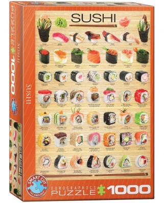 Puzzle Eurographics - Sushi, 1000 piese (6000-0597)