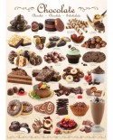 Puzzle Eurographics - Sweet Line - Chocolate, 1000 piese (6000-0411)