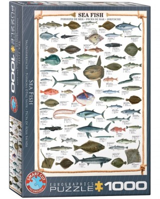 Puzzle Eurographics - The fishes, 1000 piese (6000-0313)