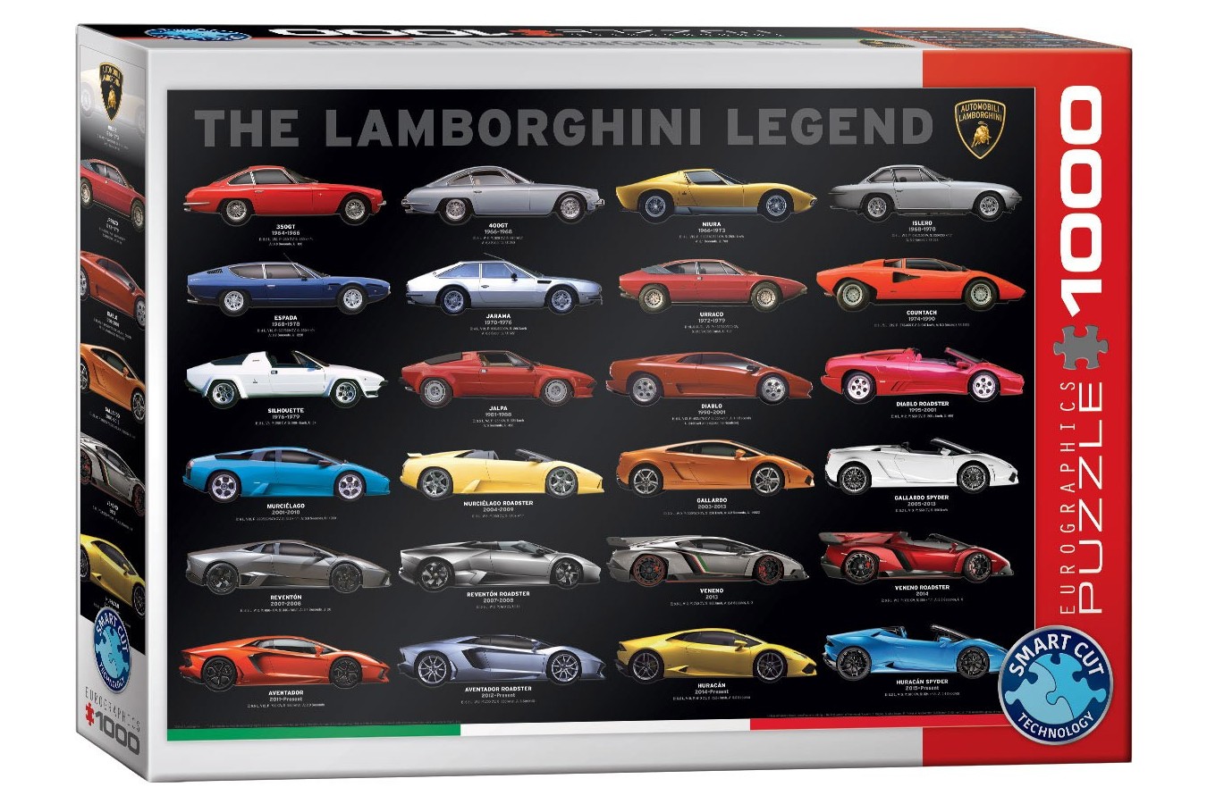 Puzzle Eurographics - The Lamborghini Legend, 1000 piese (6000-0822)