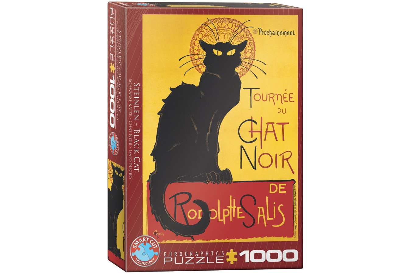 Puzzle Eurographics - Tournee du Chat Noir, 1000 piese (6000-1399)