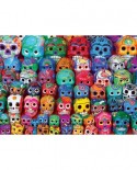 Puzzle Eurographics - Traditional Mexican Skulls, 1000 piese (6000-5316)