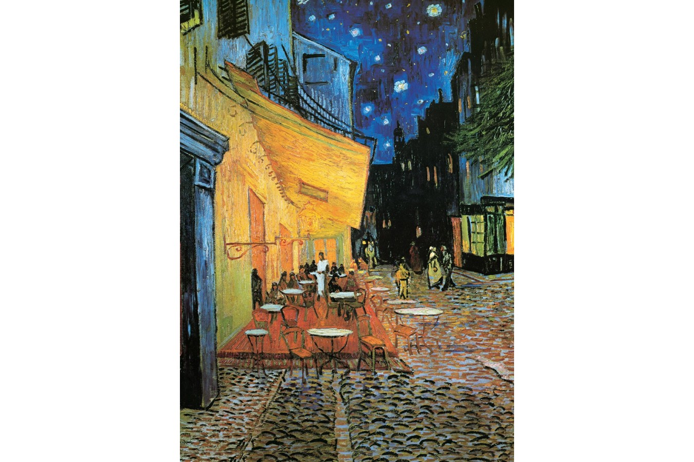 Puzzle Eurographics - Vincent Van Gogh: Cafe Terrace at Night, 1000 piese (6000-2143)