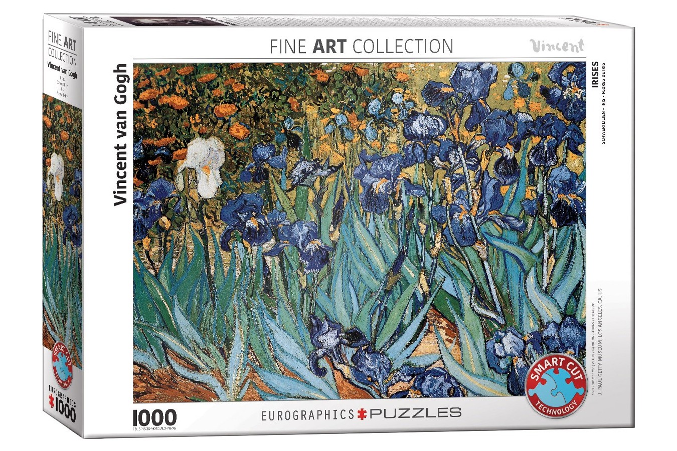 Puzzle Eurographics - Vincent Van Gogh: Irises, 1000 piese (6000-4364)