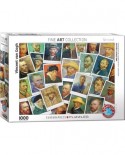 Puzzle Eurographics - Vincent Van Gogh: Selfies, 1000 piese (6000-5308)