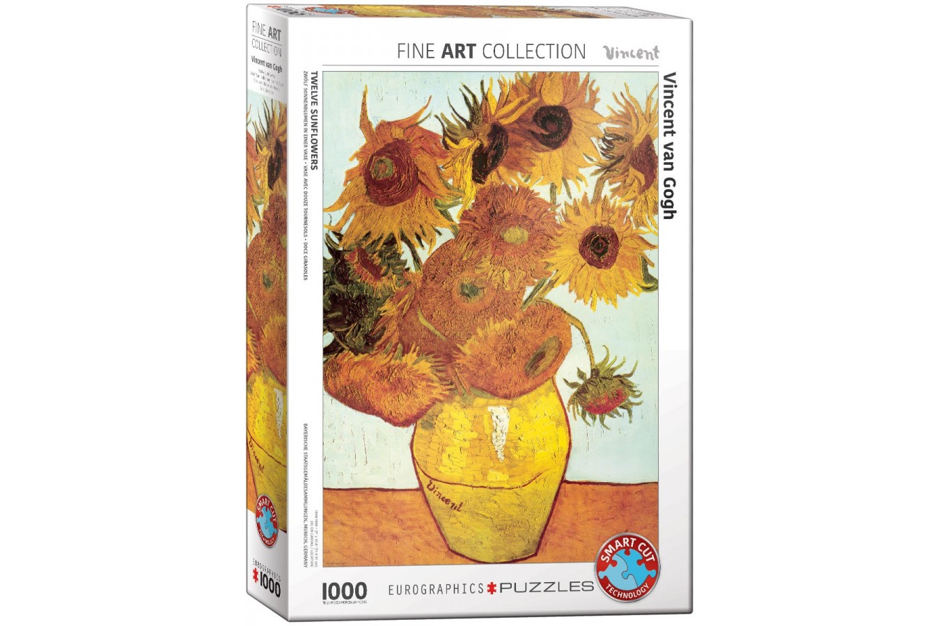 Puzzle Eurographics - Vincent Van Gogh: Summer Flowers, 1903, 1000 piese (6000-3688)
