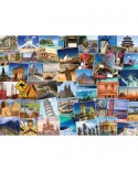 Puzzle Eurographics - World Globetrotter, 1000 piese (6000-0751)
