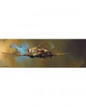 Puzzle panoramic Eurographics - Spitfire by Barrie A.F. Clark, 1000 piese (6010-0952)