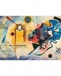 Puzzle Eurographics - Vassily Kandinsky: Yellow, Re, Blue, 1000 piese (6000-3271)