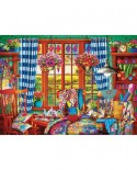 Puzzle Eurographics - Patchwork Craft Room, 1000 piese (6000-5348)