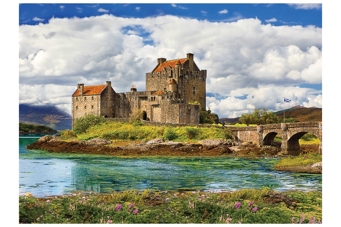 Puzzle Eurographics - Eilean Donan Castle Scotland, 1000 piese (6000-5375)