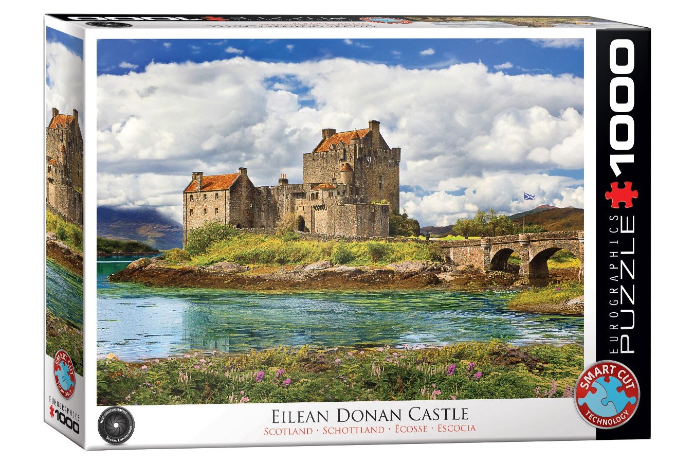 Puzzle Eurographics - Eilean Donan Castle Scotland, 1000 piese (6000-5375)