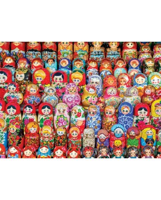 Puzzle Eurographics - Russian Matryoshka Dolls, 1000 piese (6000-5420)