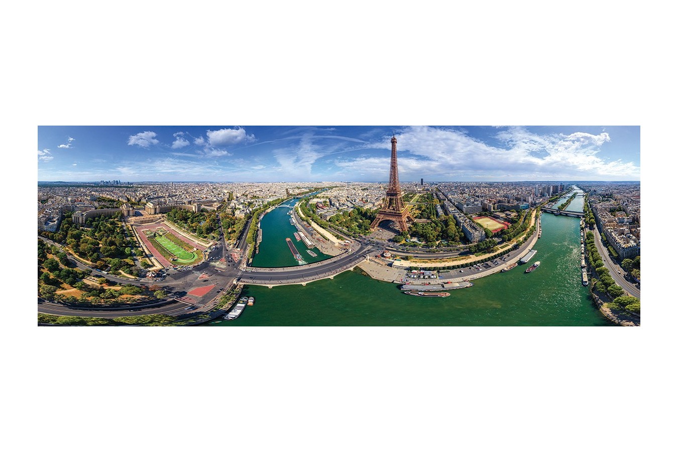 Puzzle panoramic Eurographics - Paris, France, 1000 piese (6010-5373)
