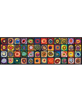 Puzzle panoramic Eurographics - Vassily Kandinsky: Color Square, 1000 piese (6010-5443)