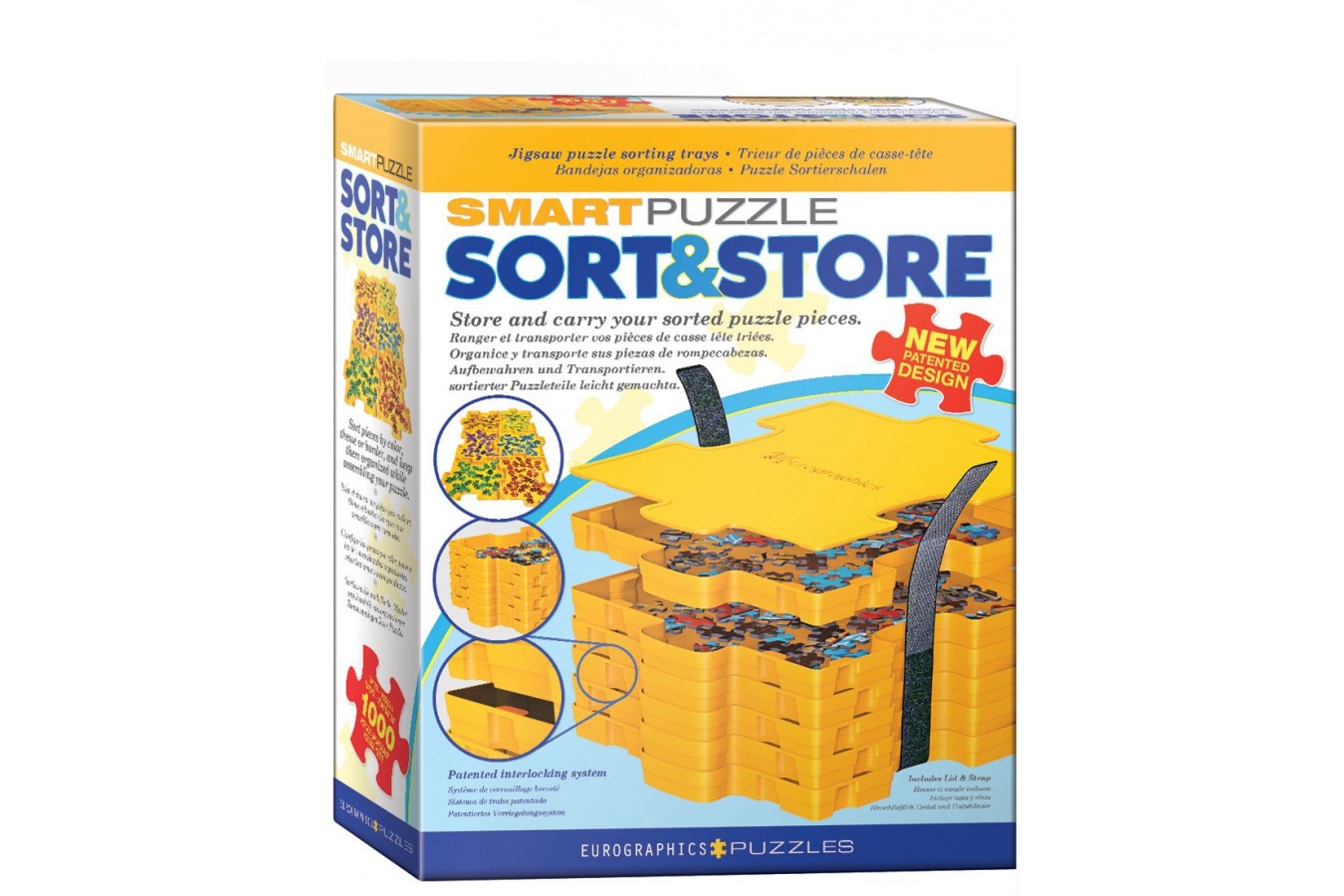 Puzzle Eurographics - Sort & Store - Puzzles Intelligent Organisieren, 6 piese (8955-0105)