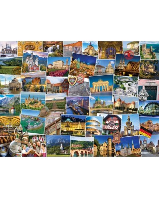 Puzzle Eurographics - Globetrotter Germany, 1000 piese (6000-5465)
